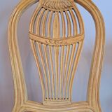 Provencal yellow Louis XVI style chair