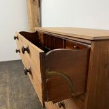 English bureau chest of drawers