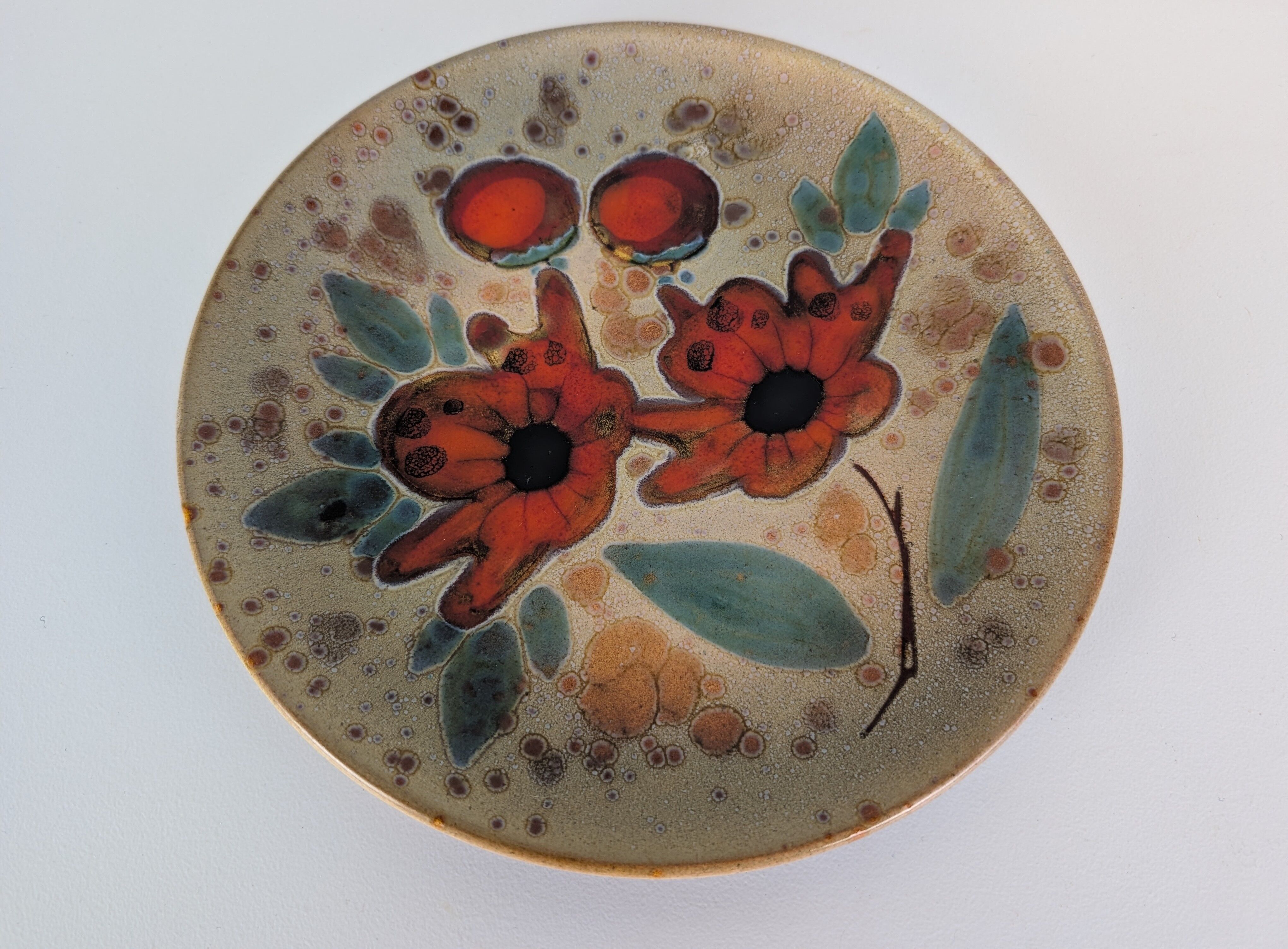 Monique Brenner Vallauris plates 60s