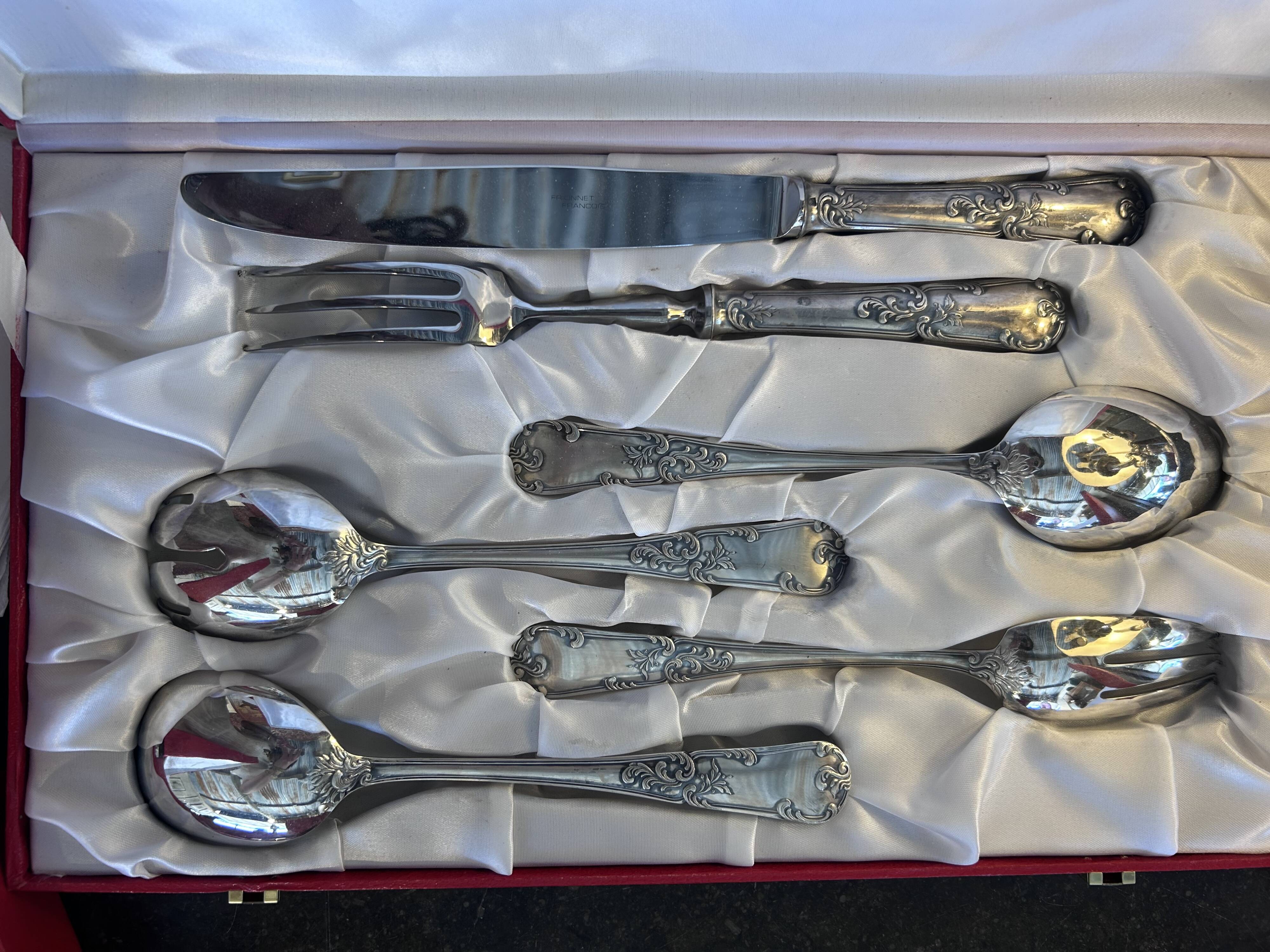 François Frionnet - Housekeeper - silver-plated - Louis XV style - rocaille model