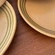 Lot de 6 assiettes en grès sarreguemines - grès vintage