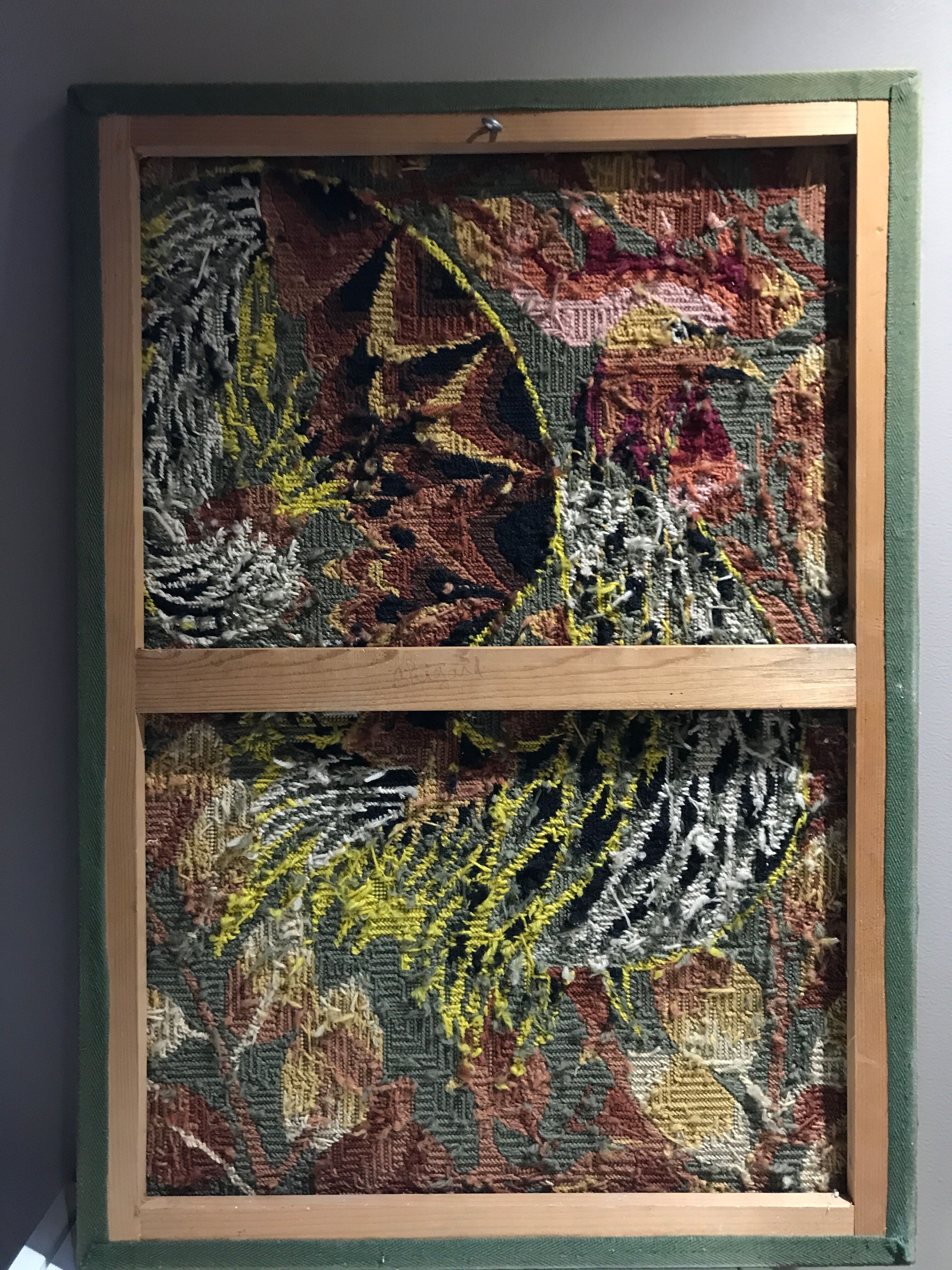 Vintage rooster tapestry