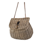 Walking fishing basket
