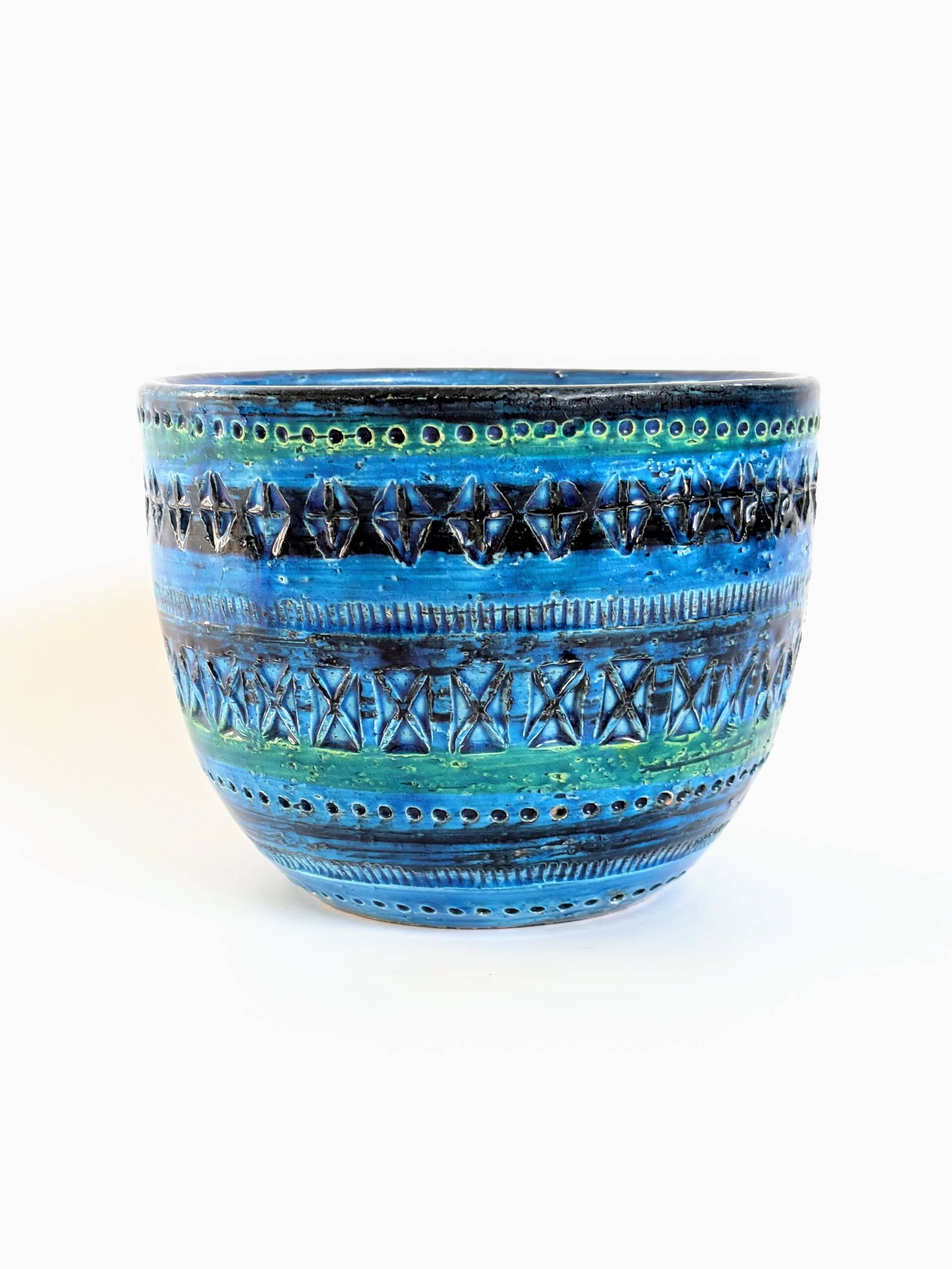 Bitossi Planter | Italian Ceramics by Aldo Londi | 1960s
