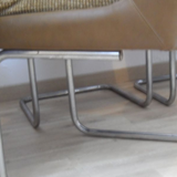Suite de 6 fauteuils années 1970