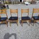 4 Scandinavian chairs from the 1960s