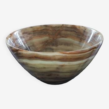 Decorative onyx bowl