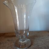 Graduated glass vase 1930