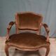 Fauteuil cabriolet de style Louis XV