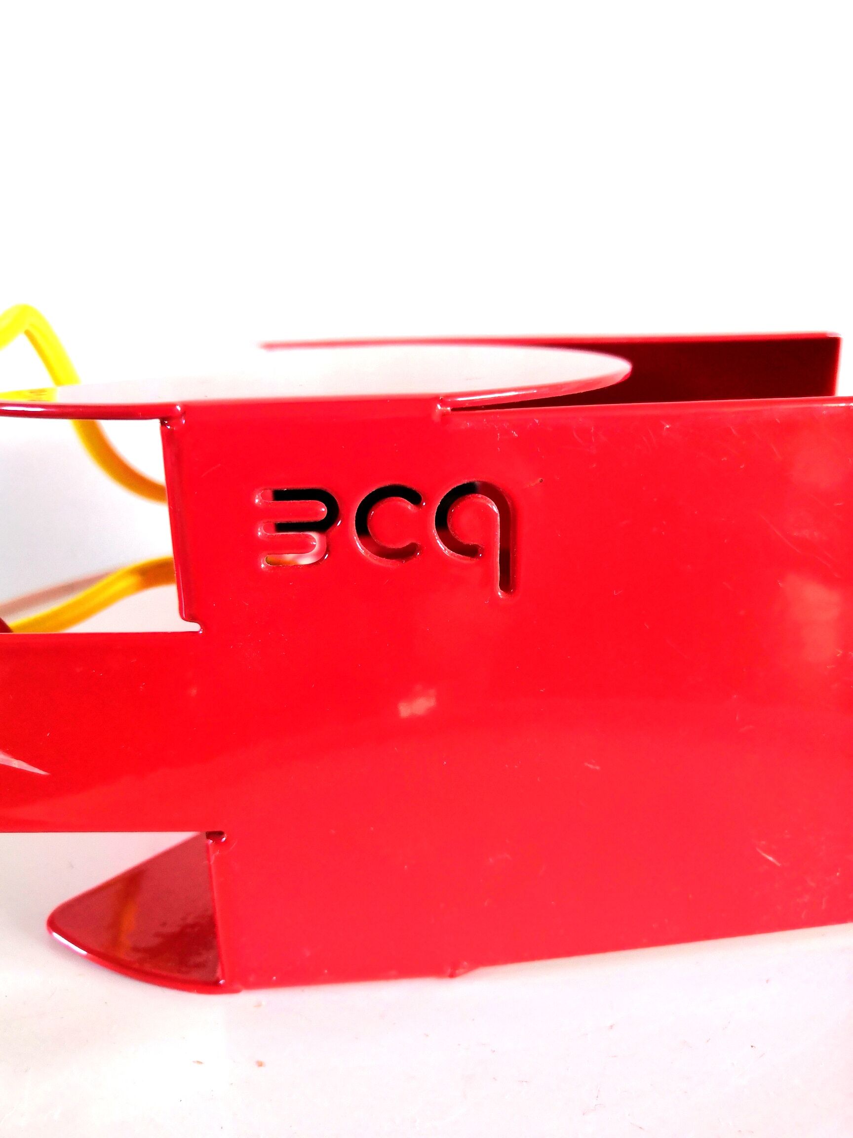 Design toucan lamp carmine blue