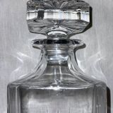 Whiskey carafe and four glasses