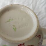 Milk pot pink decoration