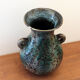 Vase à oreilles en céramique d'Accolay