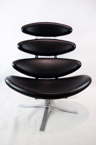 Fauteuil corona modèle EJ 5, conçu par Poul M. Volther en 1964