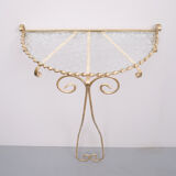 Wrought Iron Hall Set France 1950s
