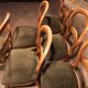 6 Chaises Louis-Philippe boiserie en hêtre
