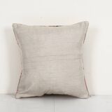Vintage patchwork kilim rug pillow case