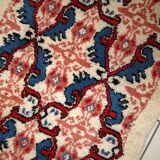 Tapis Berbère Vintage Marocain, Années 1970, Authenticité et Tradition