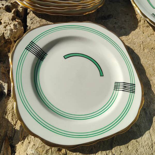 Art Deco tea and dessert service