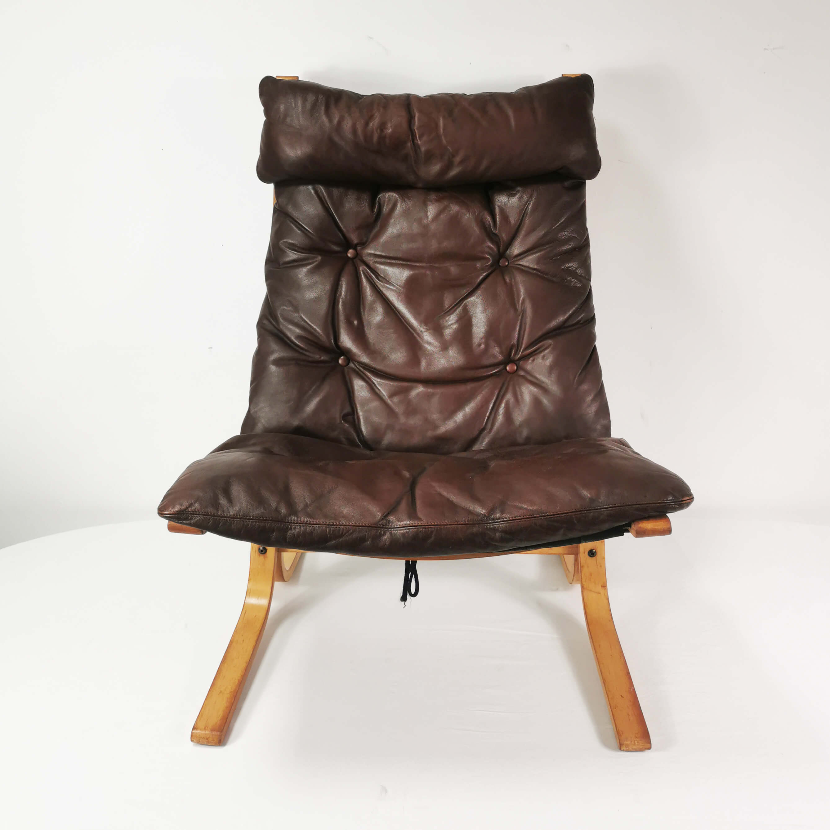 Modernistyczny fotel, Westnofa, proj. I. Relling, Norwegia, lata 70.