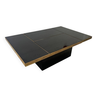 Table basse coulissante - bar caché - Belgo Chrom