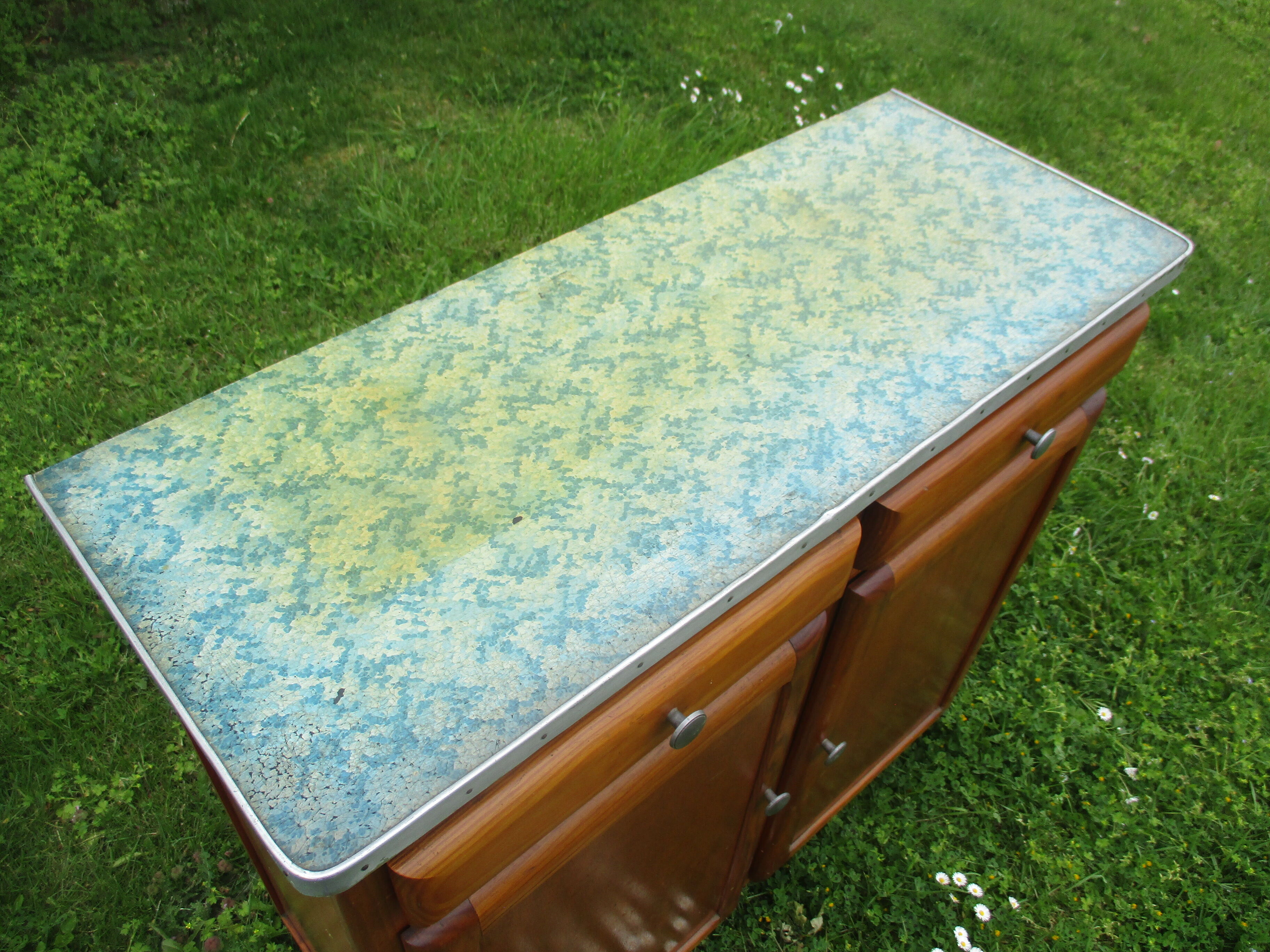 Vintage Parisian buffet kitchen furniture 1960'S