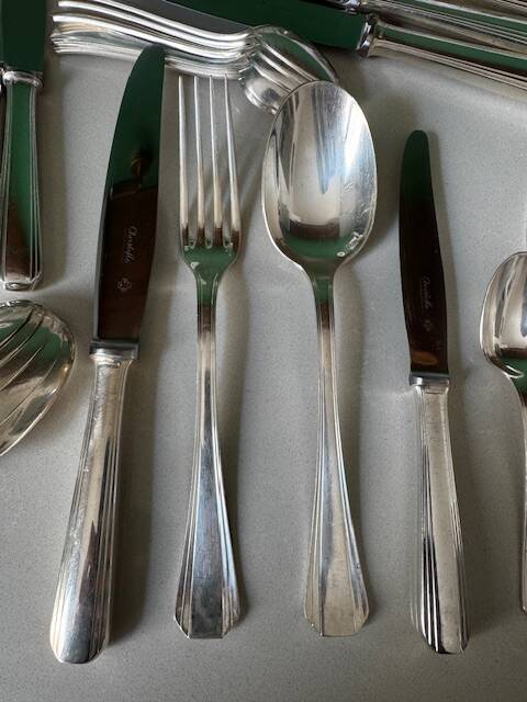 Christofle Boréal 30-piece cutlery set