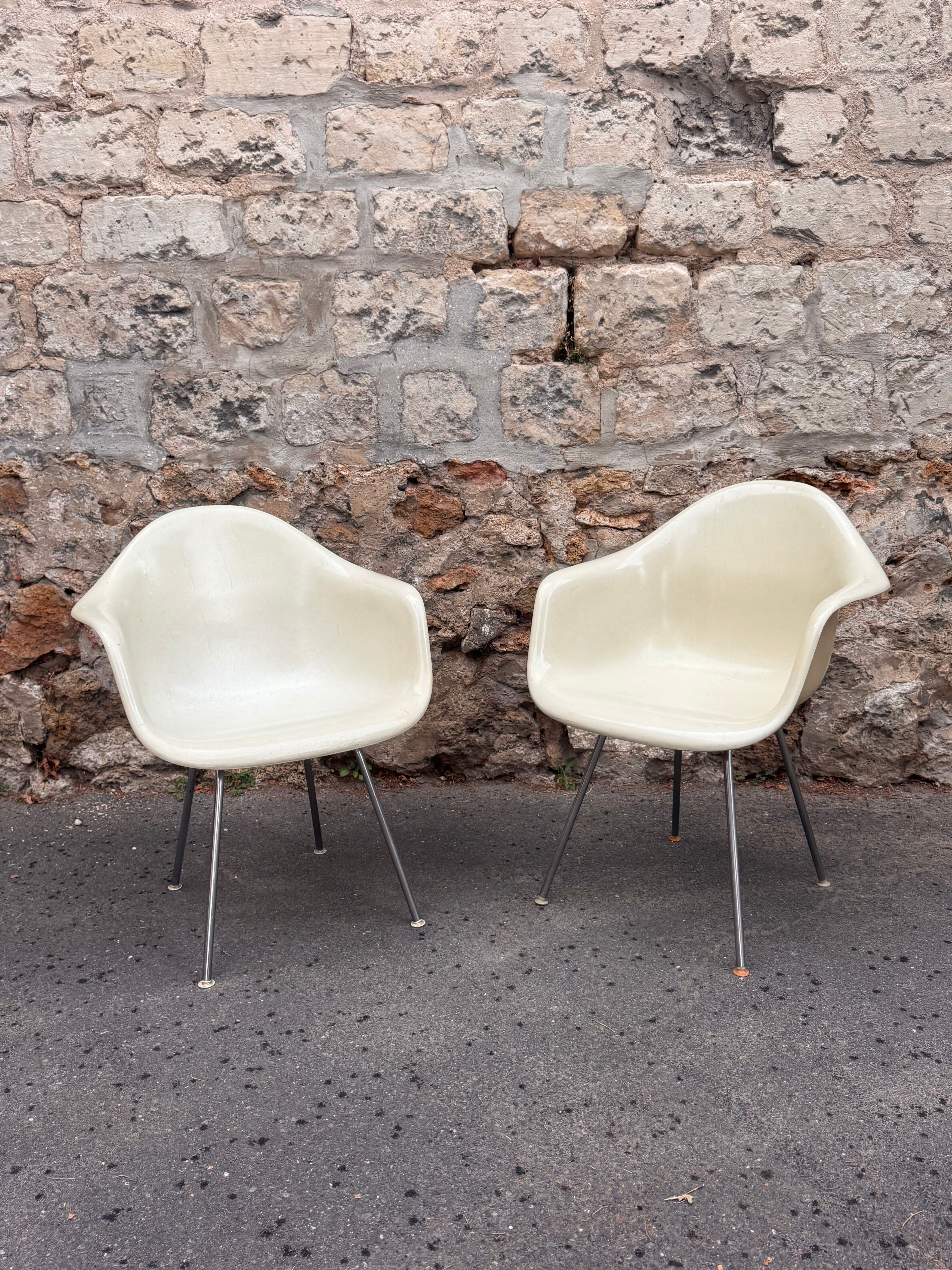 Paire de Fauteuil DAX - Charles & Ray Eames