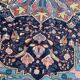 Ancient Persian carpet yazd 126x196 cm