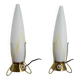 Set of Two Mid-Century Table Lamps Rockets, 1960s