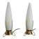 Set of Two Mid-Century Table Lamps Rockets, 1960s