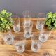 8 Baccarat Piccadilly orangeade glasses – crystal