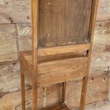 Ancienne console de lobby en teck birman