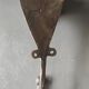 Bronze patinated metal bull wall hook