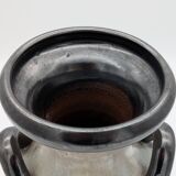 Roger Guérin (Bouffioulx) - Art Deco Vase Salt Glaze - Antelope Decor - 1930