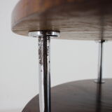 1930s Functionalist coffee or side table, Czechoslovakia