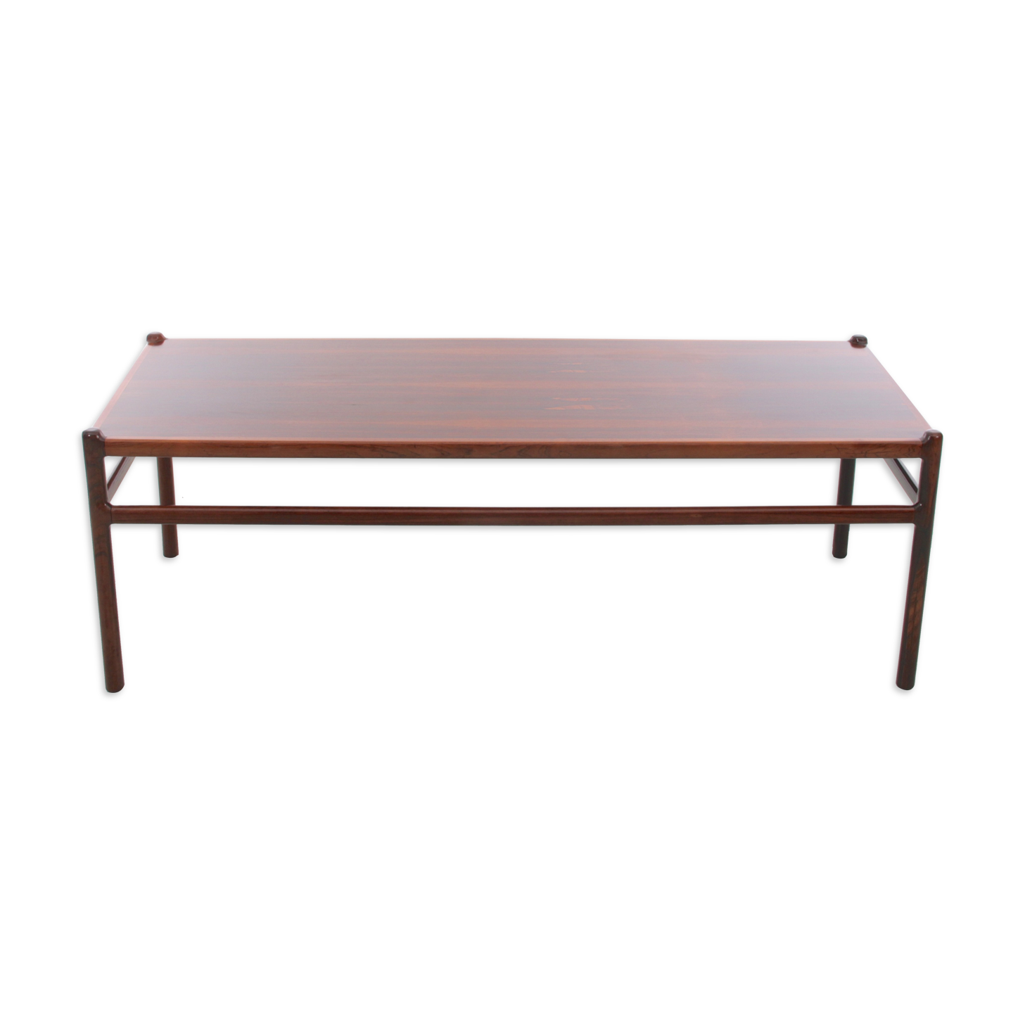 Scandinavian coffee table in Rio rosewood