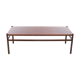Scandinavian coffee table in Rio rosewood