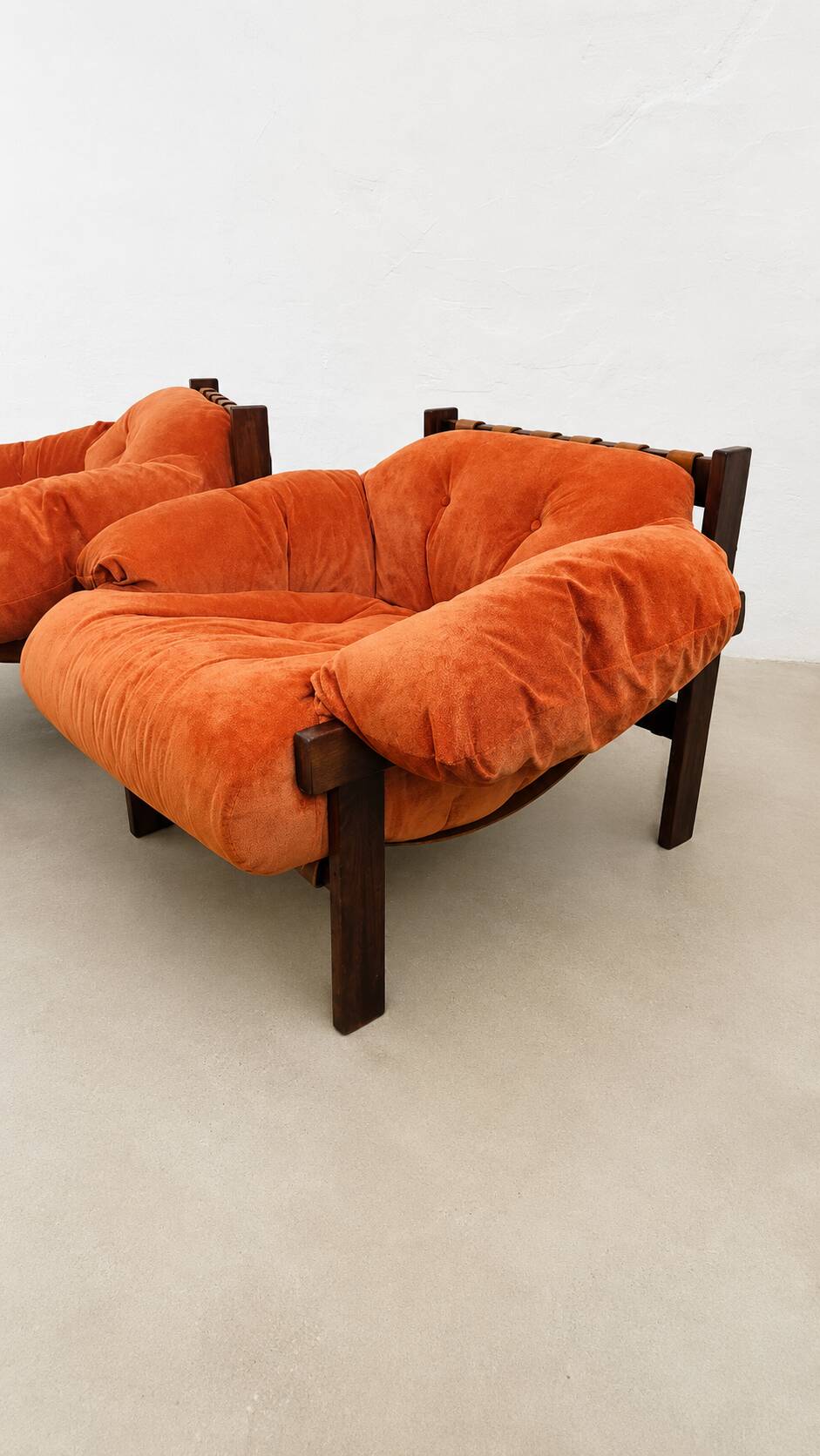 Mid-century Brasil style ‘Balassa’ lounge chairs, 1978