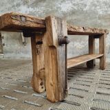 Workbench oak side table 19th century