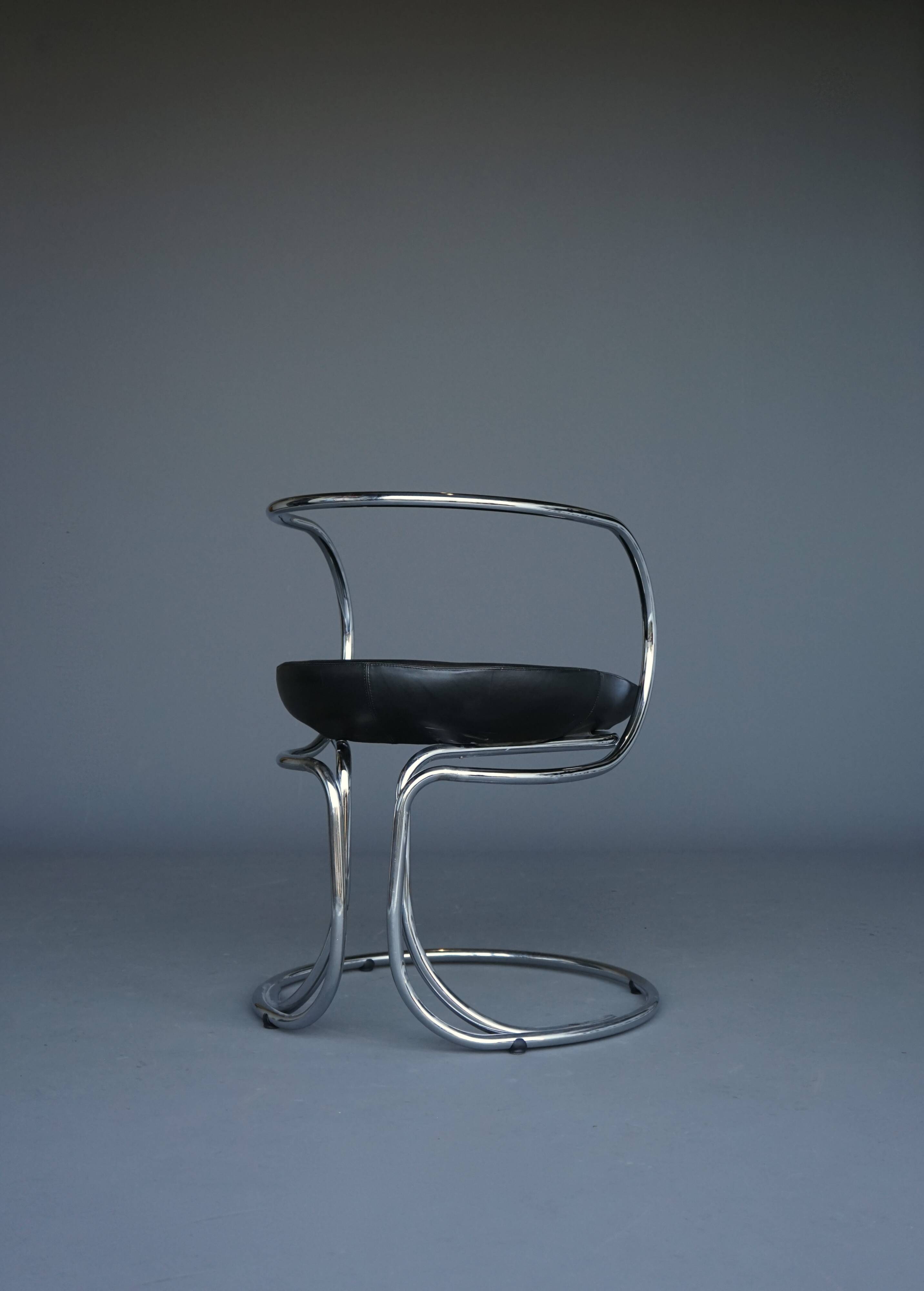Rare Tatlin chair by Vladimir Tatlin for Nikol Italy, 1970s