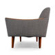 Reupholstered Danish Grey Vintage Sofa, 1960s