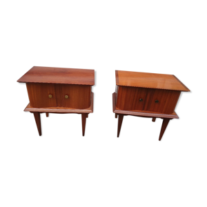 paire de chevets 1950-60