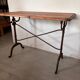 Oak bistro table