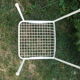 Three emu armchairs model italian vintage iron and rilsan