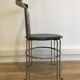 Glass round table and chairs 70/80