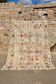 Multicoloured embroidered suzani motif kilim rug – 240x170 cm