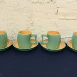 Tea and Coffee set ceramic Naj Oleari Massimo Iosa Ghini 80s