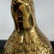 Cendrier en bronze Valenti caille ou perdrix vintage