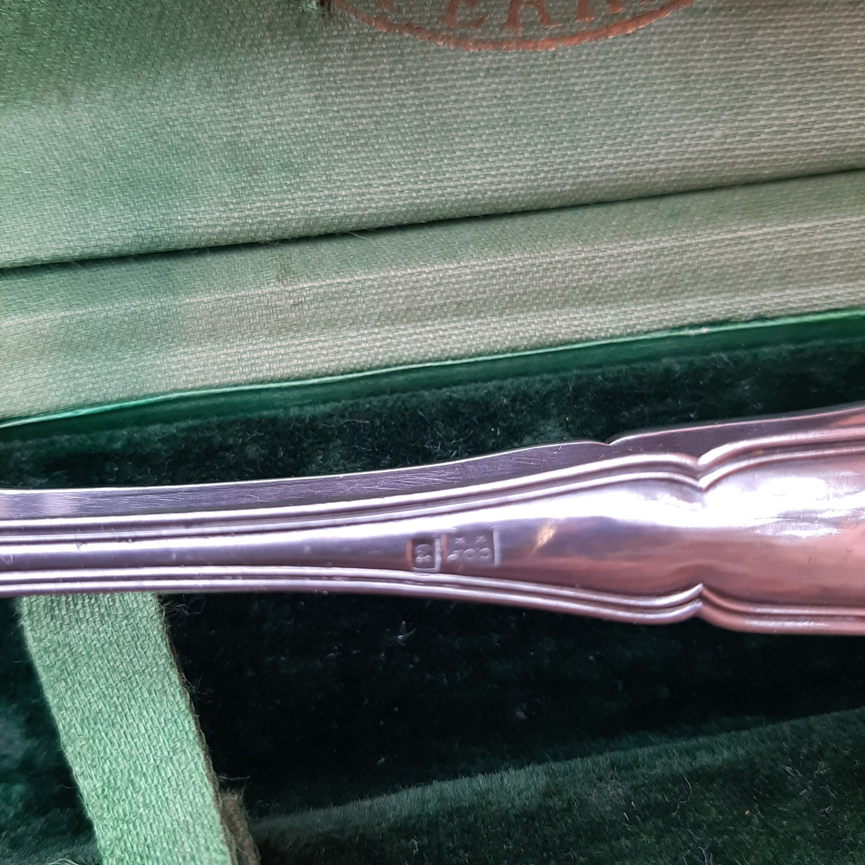 Pince à sucre plaqué argent